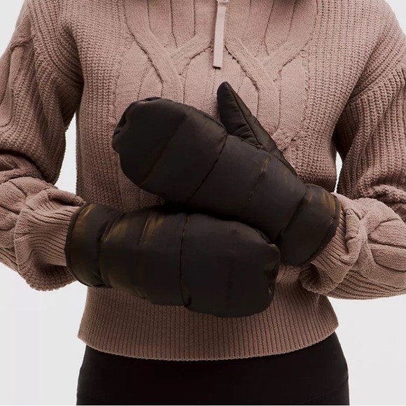 lululemon athletica Accessories - lululemon athletica Black Mittens